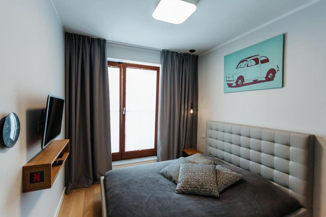 Ferienwohnung Harmonica Old Town With Free Parking Krakau Exterior foto